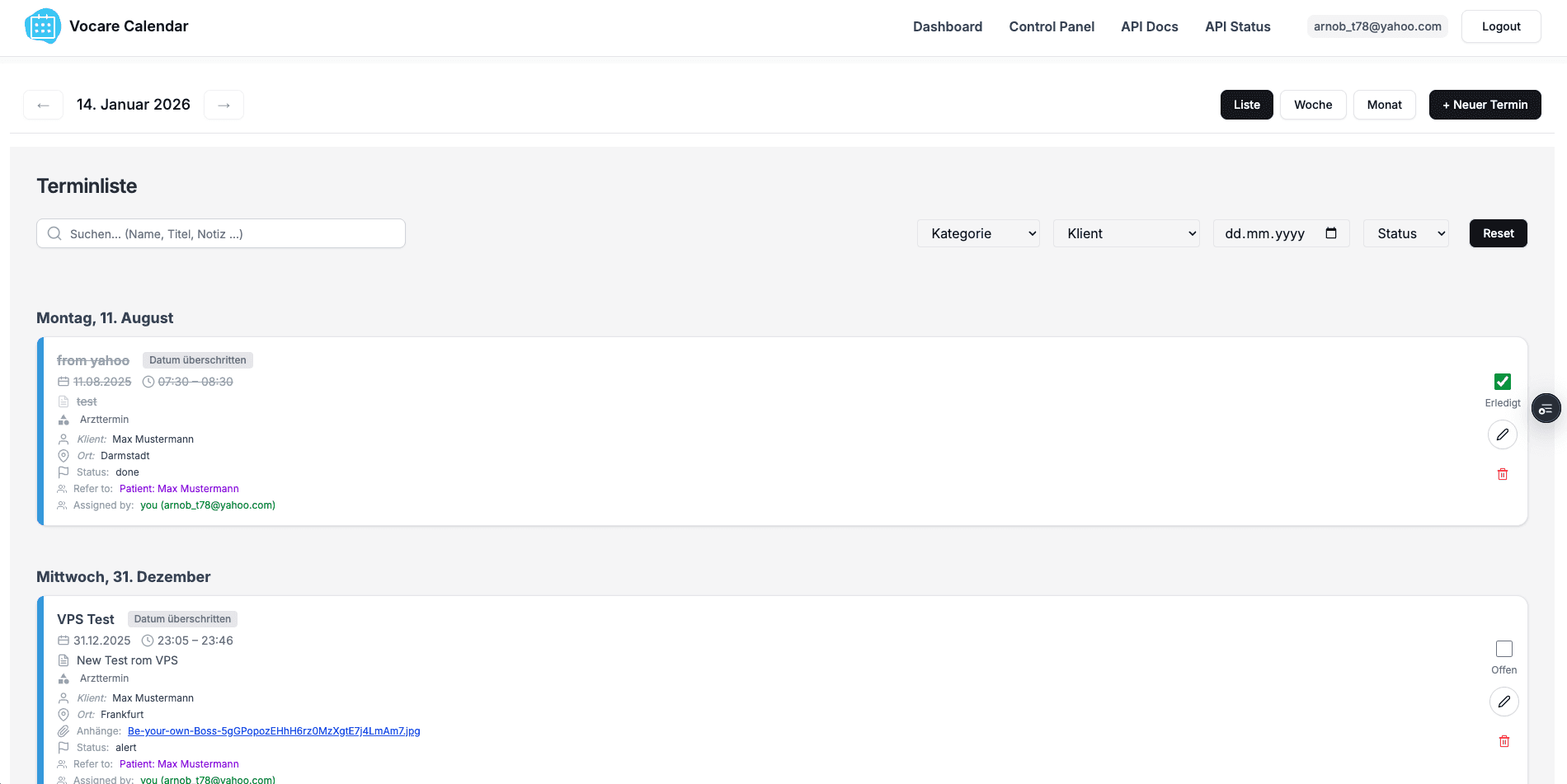 MultiView Calendar Health Care Appointment Management System – Next.js, Postgresql FullStack Project (Admin Control Panel Permission Dashboard)