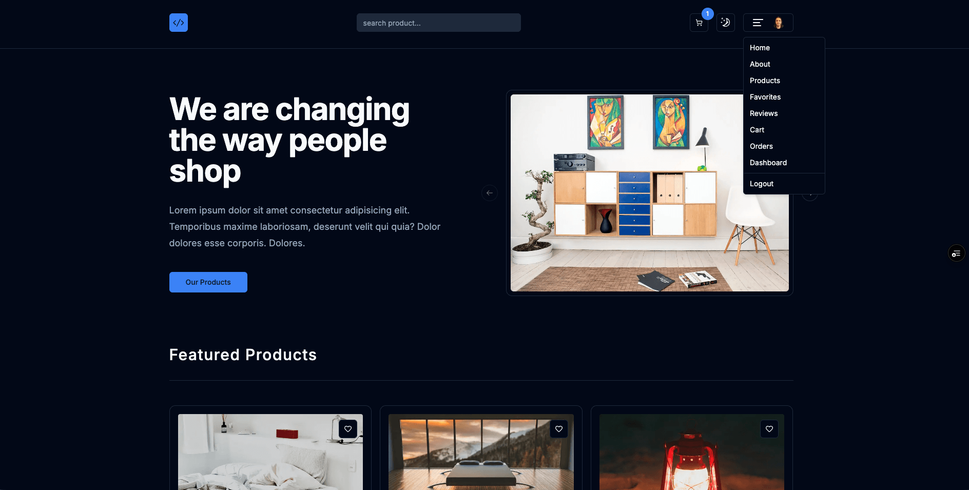 Next Store | E-Commerce Platform - Next.js, PostgreSQL, Vercel Blob, Stripe Fullstack Project